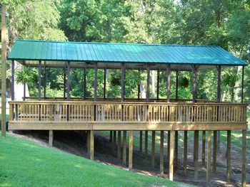 The Pavilion will make those hot days a little more bearable. It is near the cook shed and will be a great place for our Roxy Ministry Devotions and ribbon ceremonies after Hunt Tests.
