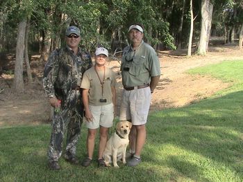 We were recently honored by having Bob Redferns's Outdoor Magazine TV Show film a segment on our Labradors and our opening day dove hunt. We had the opportunity to share a training session and then we went over to the dove field for a really good hunt. This is a great show and you can get more info on their show from our "LINKS" page.

