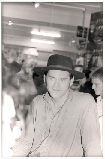 Have A Drink With Wall of Voodoo Sydney In Store, 1988 Chas Photo by Ian Bennington
