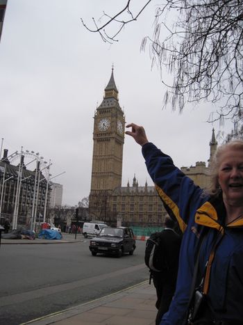 Change the time on Big Ben.... Change the time of the WORLD!
