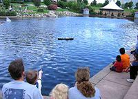 Beautiful Centennial Lakes Amphitheater in Edina!