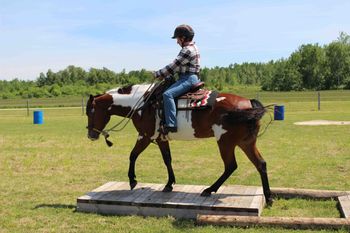 Jake competing in an OXC Rookie Race in Collingwood, June 2015.
