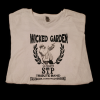 Wicked Garden White Tee