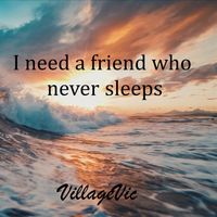 I Need a Friend Who Never Sleeps by VillageVic