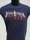 Navy Blue JTA Dual Logo T-Shirt