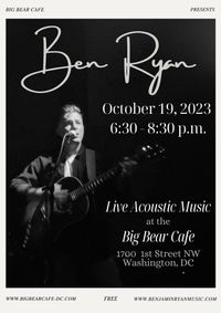 Ben Ryan at the Big Bear Cafe