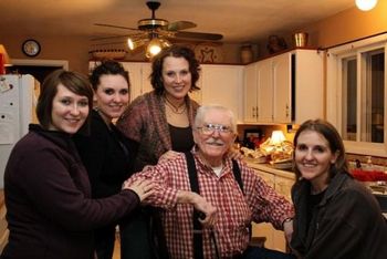 Grandpa Tom with me & the sisters
