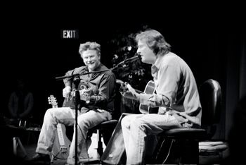 Don Reed and Joey Latimer performing at The Rustic Theater
