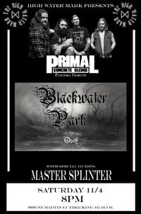 Master Splinter + Primal Concrete Sledge + Blackwater Park