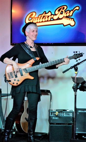 Shirley at the Guitar Bar
