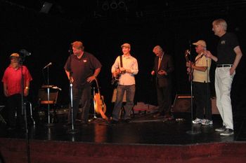 Buford at the Carson City Jazz Festival Jazz guitar summit giving seminar and jamming.
