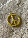 Gold Peace Symbol
