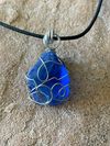 Wire Wrapped Sea Glass