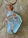 Wire Wrapped Sea Glass