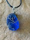 Wire Wrapped Sea Glass