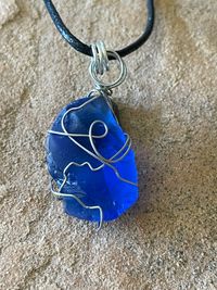 Wire Wrapped Sea Glass