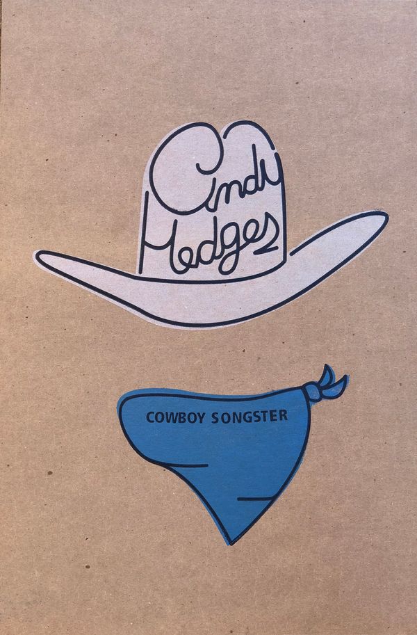 Cowboy Songster Poster