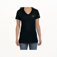 Womans T-Shirt (LOGO) Black