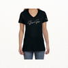 Womans T-Shirt (Full Name) Black