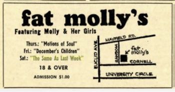 Fat Molly's, on the site of the original Agora.
