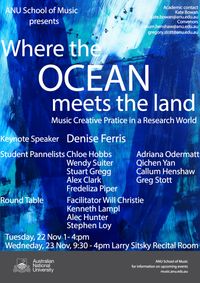 Where the Ocean Meets the Land - Symposium Conert