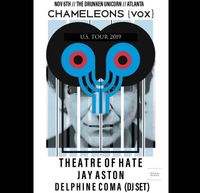 Chameleons Vox // Theatre Of Hate // Jay Astons Gene Loves Jezebel // Delphine Coma (DJ)