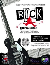 Rock Your Wellness - Suicide Prevention Benefit