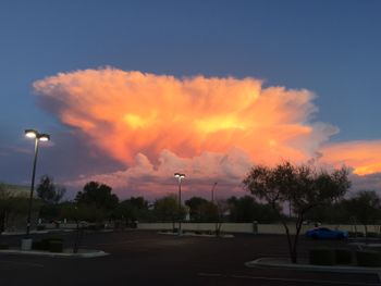 Arizona's Summer weather makes some amazing art.
