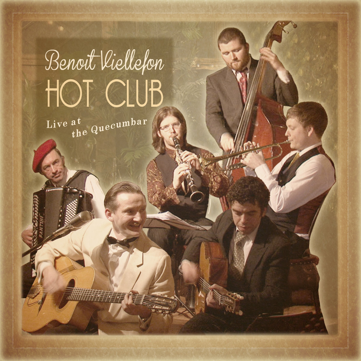 Benoit Viellefon Hot Club - Live at the Quecumbar - Album - Available on Bandcamp