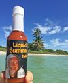 Two (2) bottles Liquid Summer  Datil Pepper Hot Sauce includes free SHIPPING