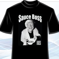 Sauce Boss T-Shirt (In Deep Chocolate Brown Sizes M-XXX) WITH FREE SHIPPING