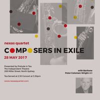 Composers in Exile with Peter Coleman-Wright (baritone)