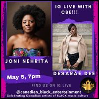 Canadian Black Entertain Live on IG w/ Joni NehRita