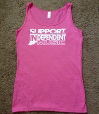 SUPPORT IN. WOMANS TANK (PINK)