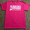 SUPPORT IN. TEE (PINK)
