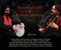 Tour 2016 Hossein Alizadeh and Pezhham Akhavass