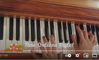 Auld Lang Syne + New Orleans Style Piano 