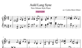 Auld Lang Syne + New Orleans Style Piano 