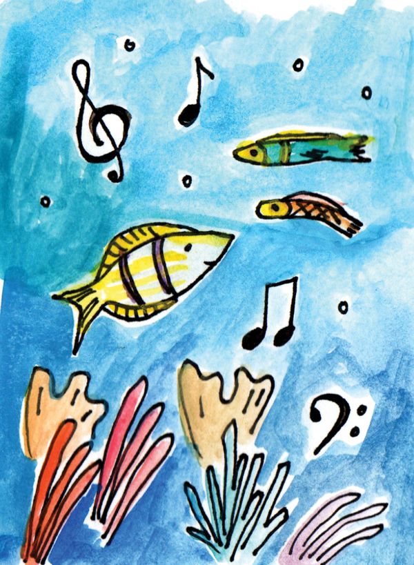 Musical Go-Fish Cards (Set of 5) 