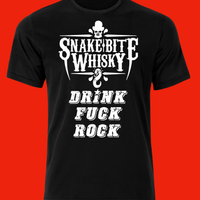 Drink, Fuck, Rock T-shirt.