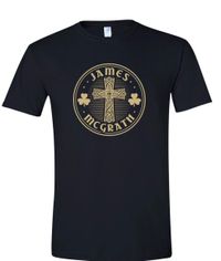 'Hold On' Limited Edition Black and Gold T Shirt
