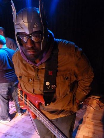 THOR KP with his HAMMER BASS GUITAR, Baltimore Sound Stage 2012
