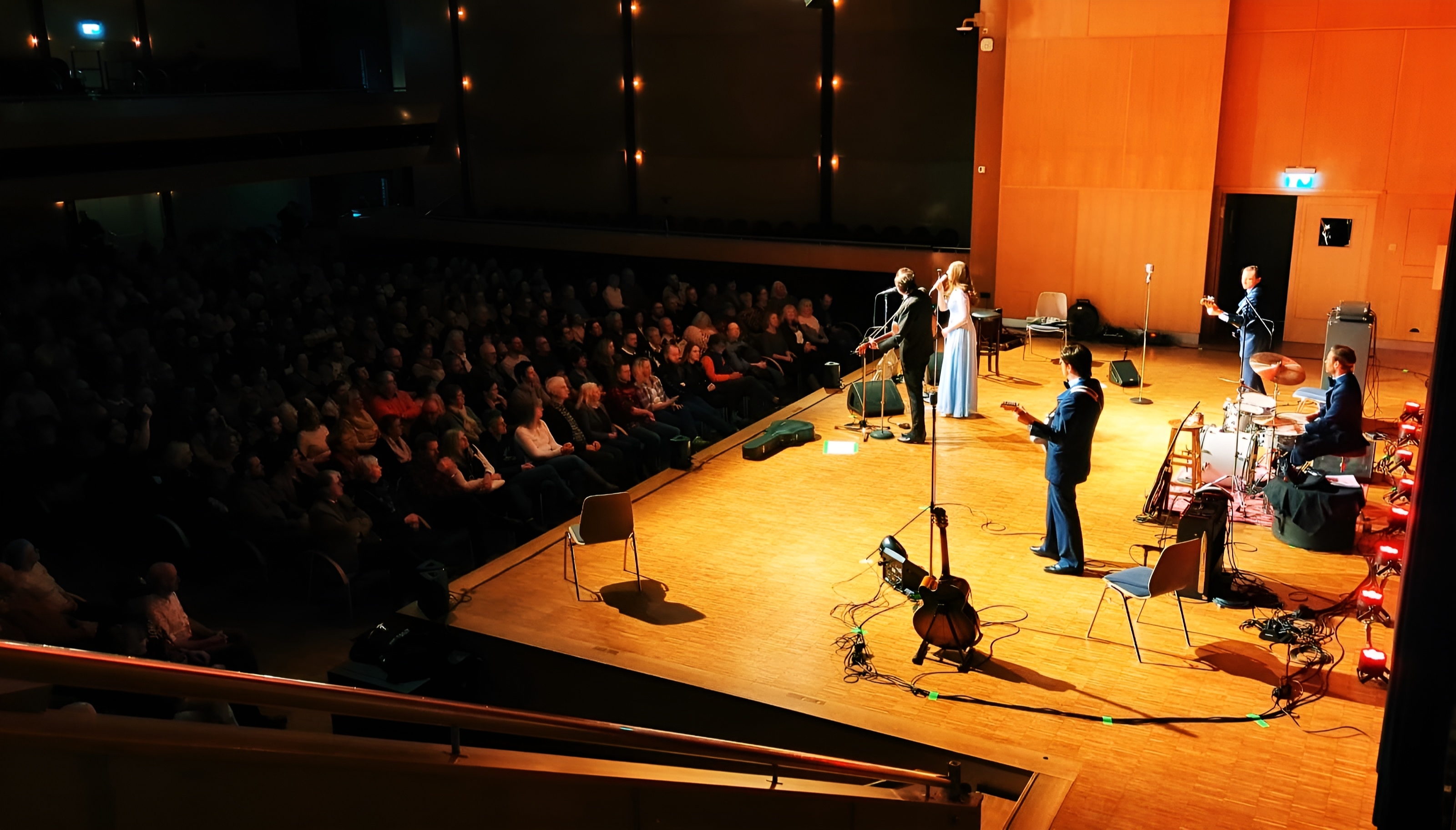 The Cashbags in der Freiheitshalle Hof; Foto von Michael Neubert