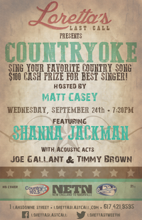 Country-oke Night with Shanna Jackman