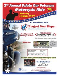 2nd Annual Salute to Our Veterans Motorcycle ride