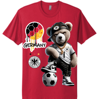 TEDDY GRAMZ MEN'S GERMANY SOCCER TEES