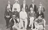 Edwardian cricket postcard - Somerset CCC c1902