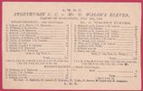 Victorian cricket postcard - Stonyhurst CC v Mr G Walsh's Eleven... 1876