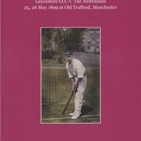 Signed, limited edition of 25 hardback copies - 'Tyldesley v. The Australians'. Lancashire CCC v. The Australians, 25, 26 May 1899, at Old Trafford, Manchester: K Martin Tebay