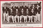 Cricket postcard - Surrey CCC 1950